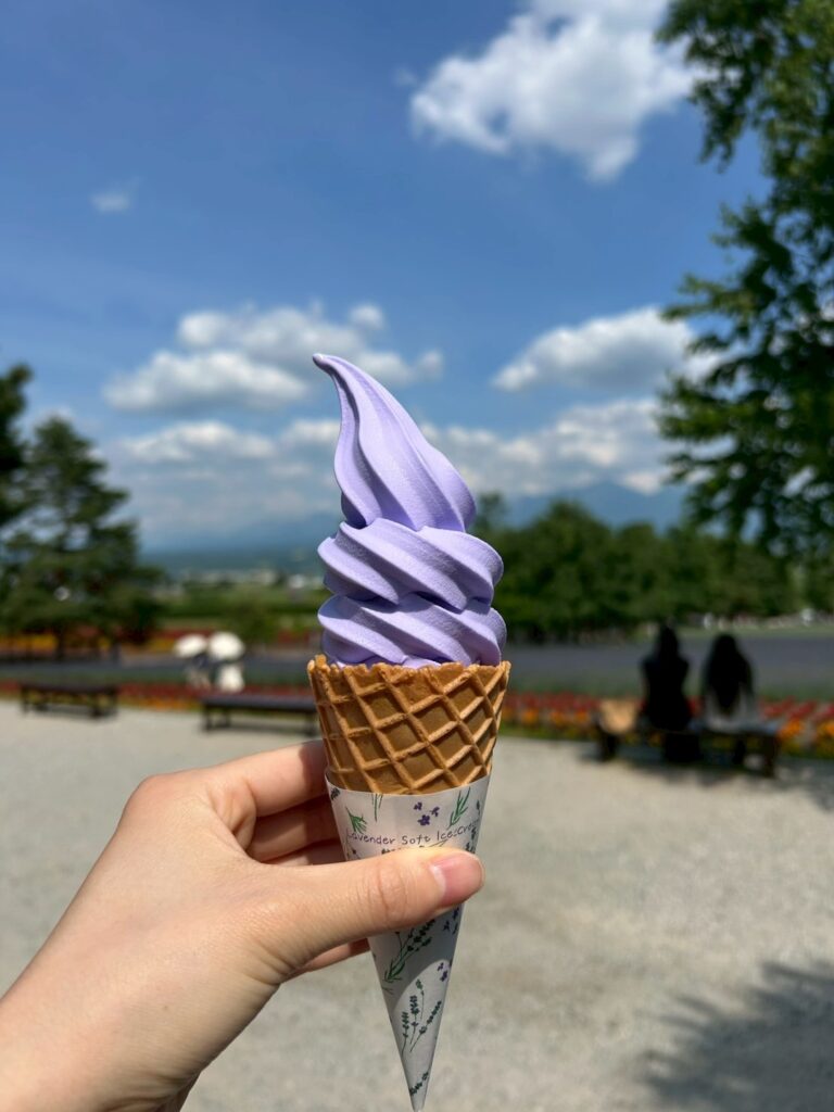 ラベンダーアイス